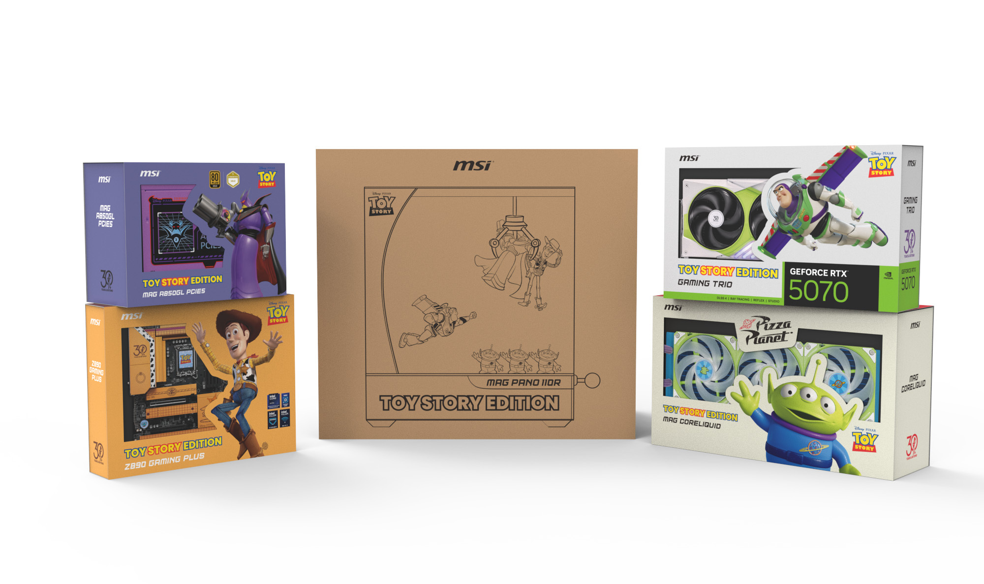 微星宣布推出《玩具總動員》30 週年限量桌上型電腦以「大人的玩具」為主題《Toy Story》 - 巴哈姆特