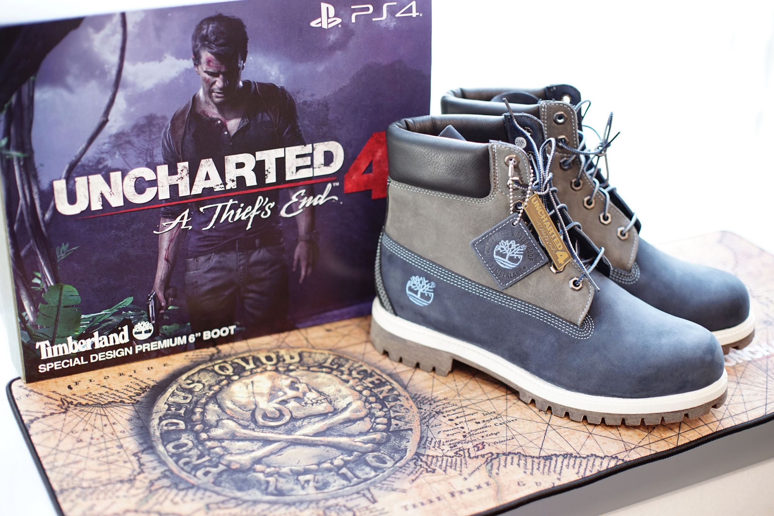 香港PlayStation 發表Timberland 聯名《秘境探險4》特別版皮靴全球限量