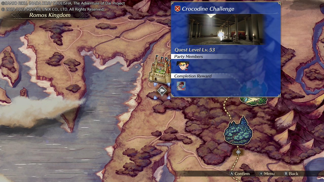 通關故事模式後即可解鎖的「挑戰模式」。在故事模式中敵對過的對手將變得更加強大並擋住去路! image