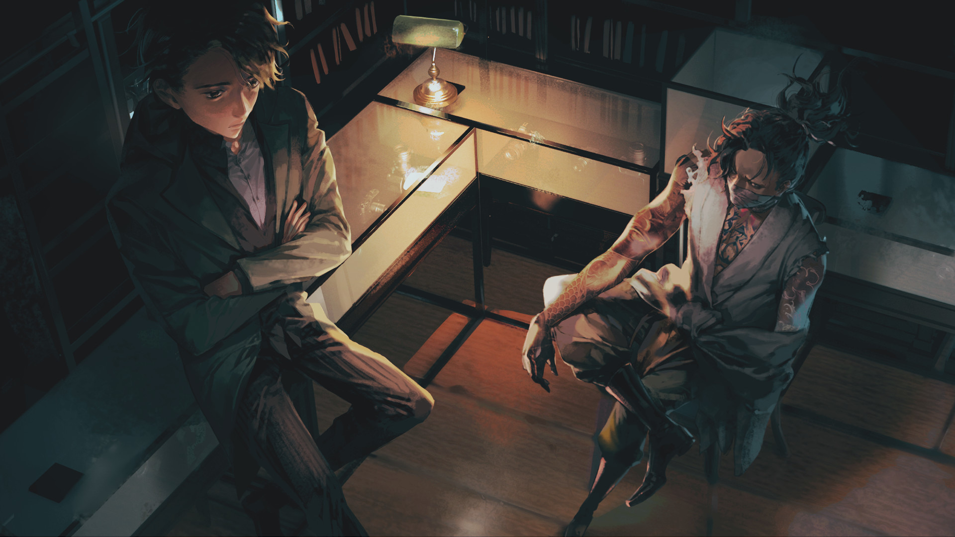 冒險rpg 新作 異夢迷城 首度公開扮演私家偵探 驅魔師雙主角在幻想都市冒險 Mato Anomalies 巴哈姆特