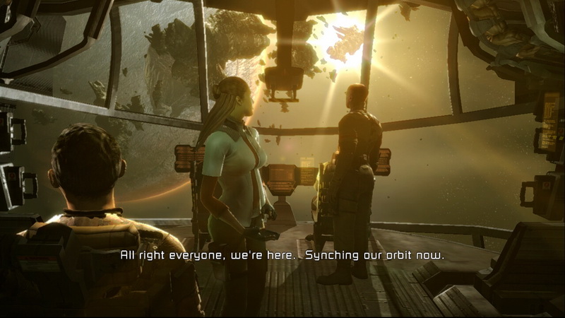 剛完成星球裂解程序的 USG 石村號