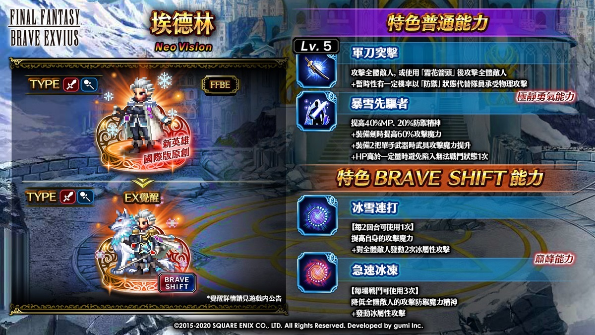 Ffbe 國際版冬季慶典活動登場釋出每日免費10 連召喚 Final Fantasy Brave Exvius 巴哈姆特