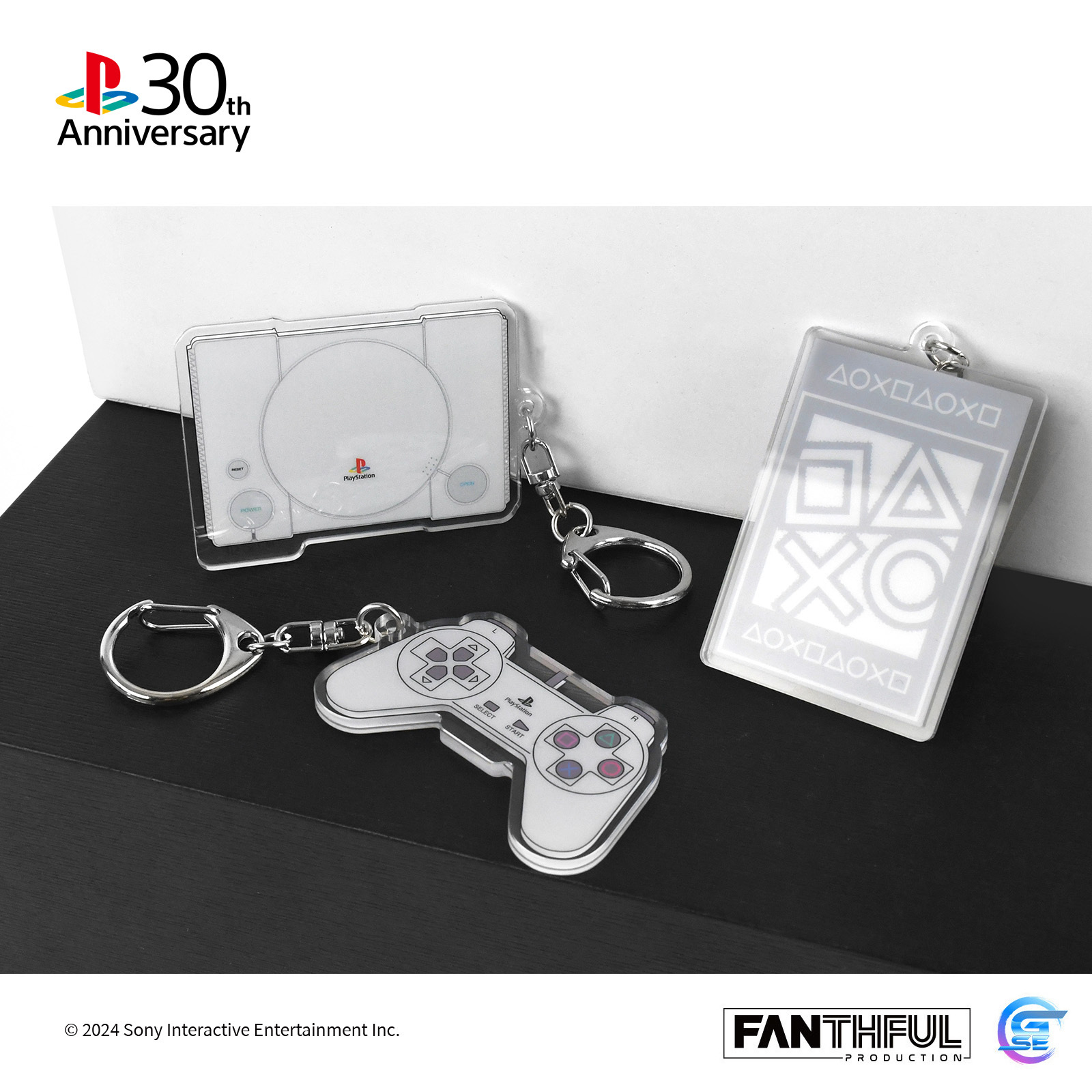 FANTHFUL 出品「PlayStation 30 週年」正版授權系列周邊開放預購