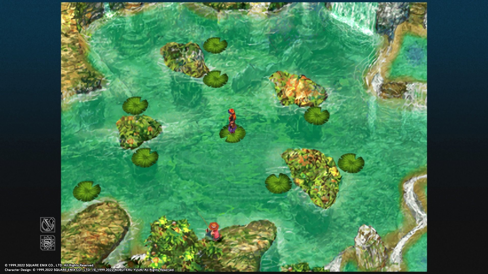 因為 3D 模組與文字字幕品質提昇,再加上背景畫面的濾鏡效果,讓整體遊戲畫面可說是完全翻新 image