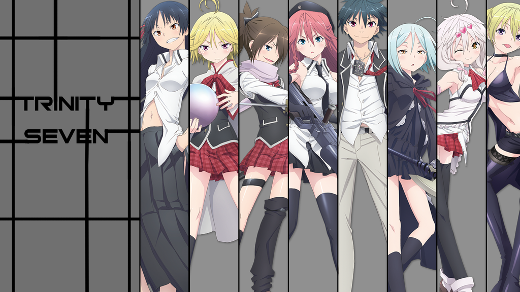 動漫作品 Trinity Seven 魔道書7 使者 改編手機遊戲開發消息確認 トリニティセブン7人の魔書使い 巴哈姆特