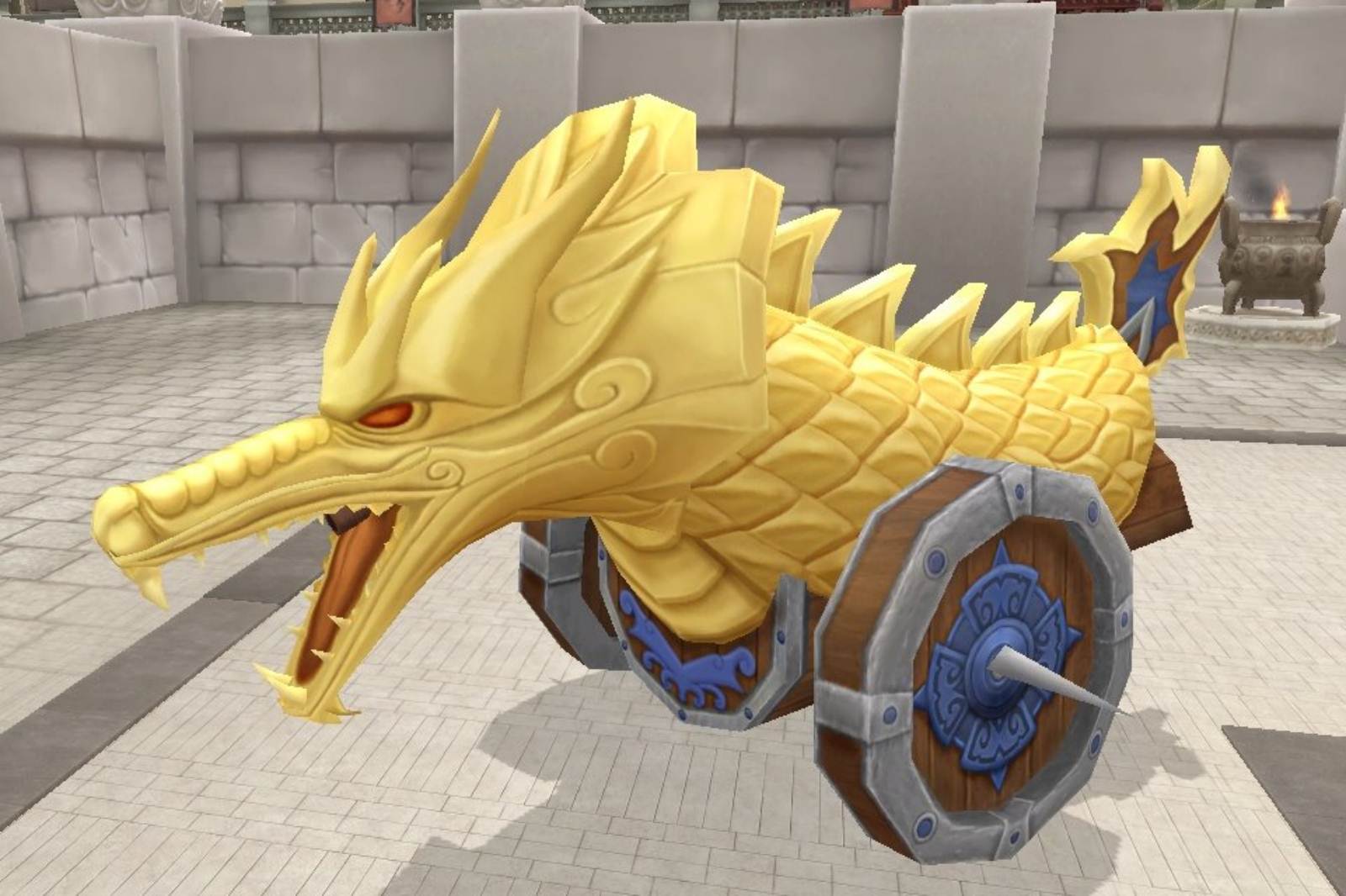 天樂谷戰場新器械:火龍車