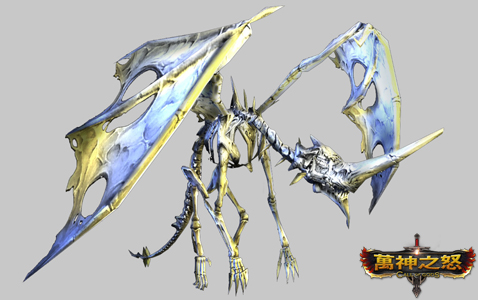 【不死族兵種】鬼龍——以魂魄為食,這也是他們的力量源泉,移動速度極快並具有恐怖的近身攻擊能力