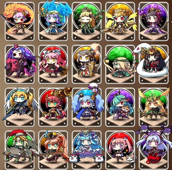 超過二十位獨特的行使角色可供選擇