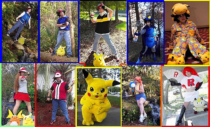 Belle 的《神奇寶貝》相關 Cosplay 照片