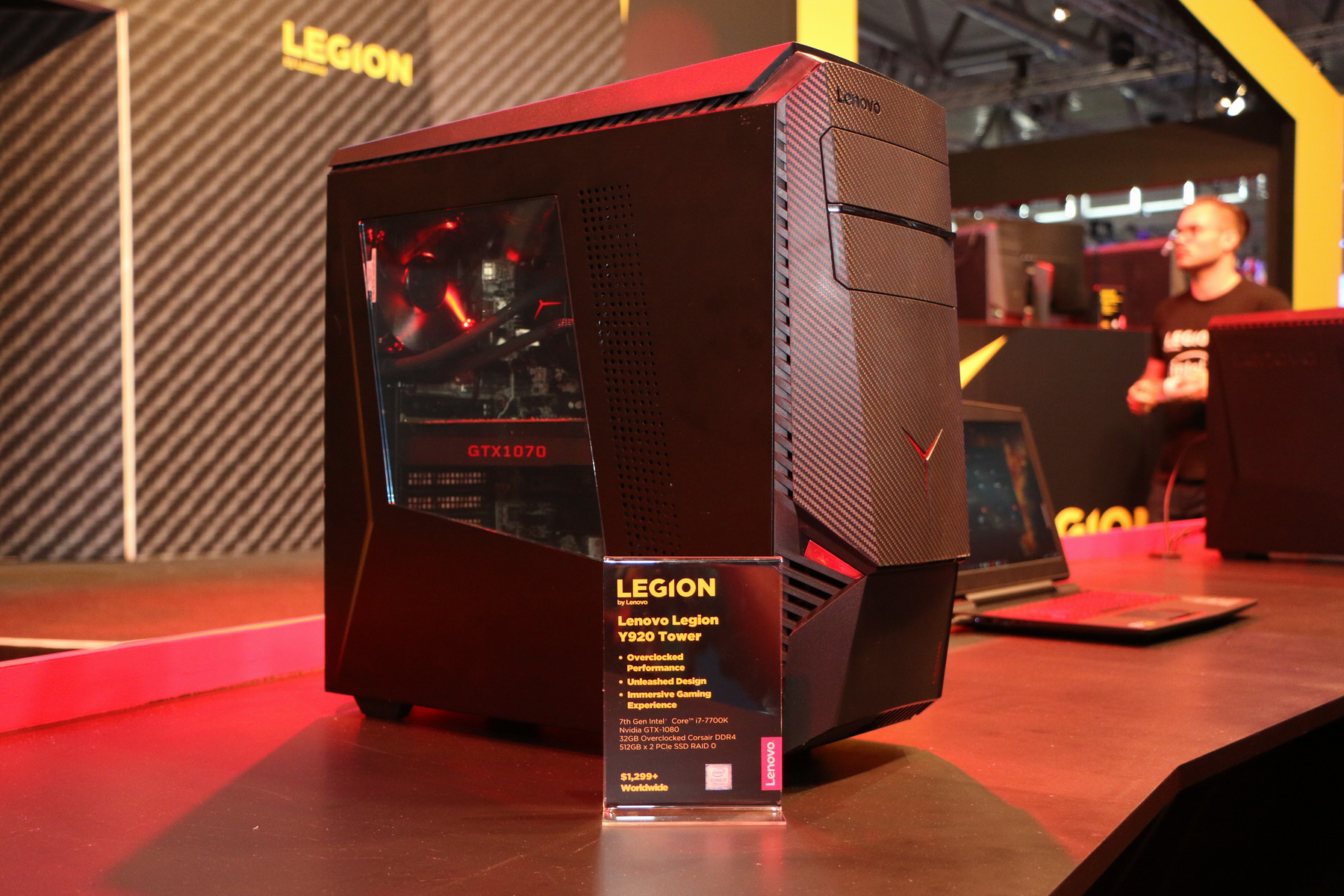 GC 17】Lenovo 發表最新Legion 遊戲品牌桌上型電腦打造超頻水冷極致