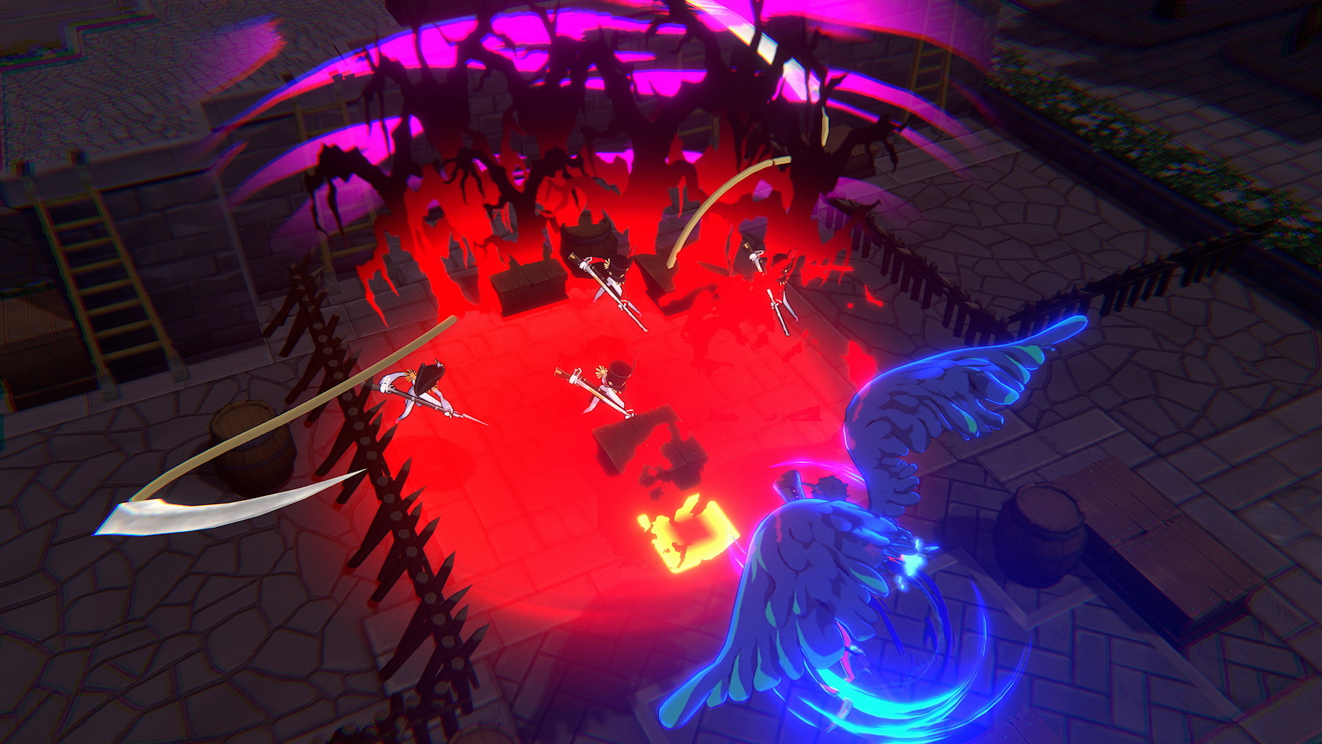 JOKER 的「永夜的巨鐮」可對廣範圍的敵人造成特大傷害,並使其陷入絕望狀態 image