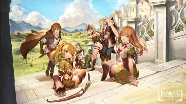 全新視覺小說 RPG《棕色塵埃故事：Brown Dust Story》於 Google Play 開放預先註冊