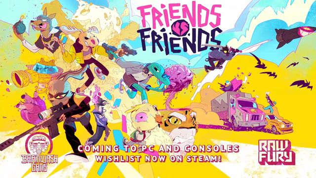結合卡牌構築玩法射擊對戰遊戲《好友對決》亮相《Friends vs Friends》