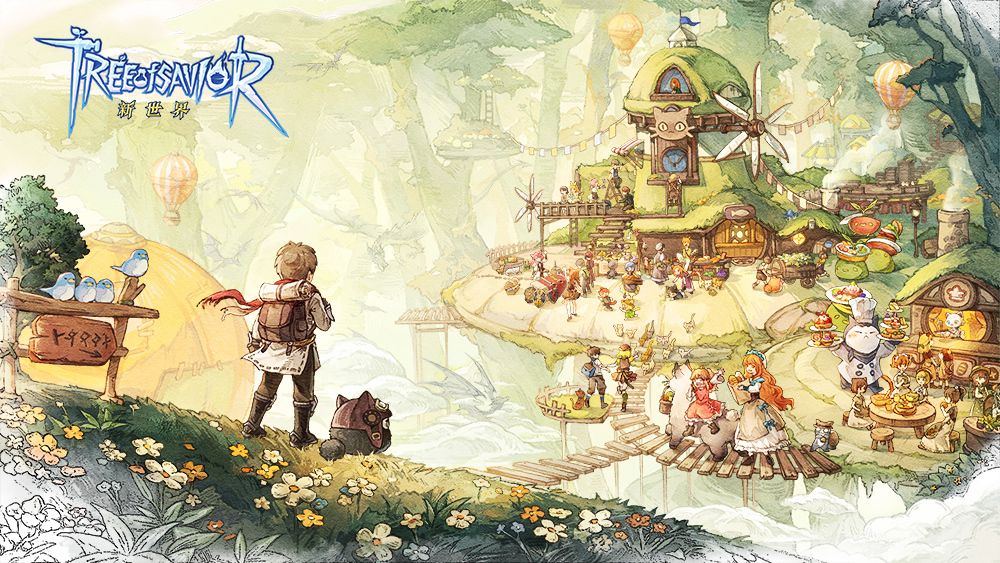 《救世者之樹》系列全新 MMORPG《救世者之樹：新世界》預計今年於亞洲地區上線《Tree of Savior：風の響き》 - 巴哈姆特