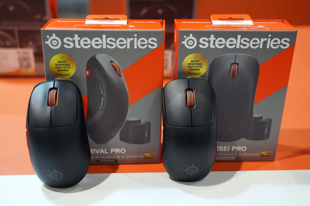 SteelSeries Sensei / Rival Pro 新滑鼠上市 結合 UWB 技術與雙電池熱插拔等、定價 6490 元 - 巴哈姆特
