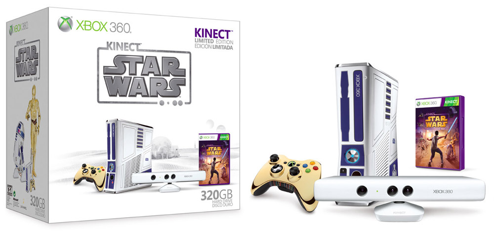 Kinect Star Wars 限量版主機售價 13980 元