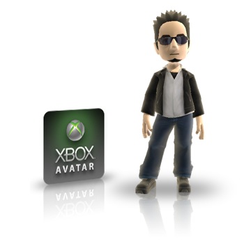 既 有 的 Xbox 360 虛 擬 人 偶.