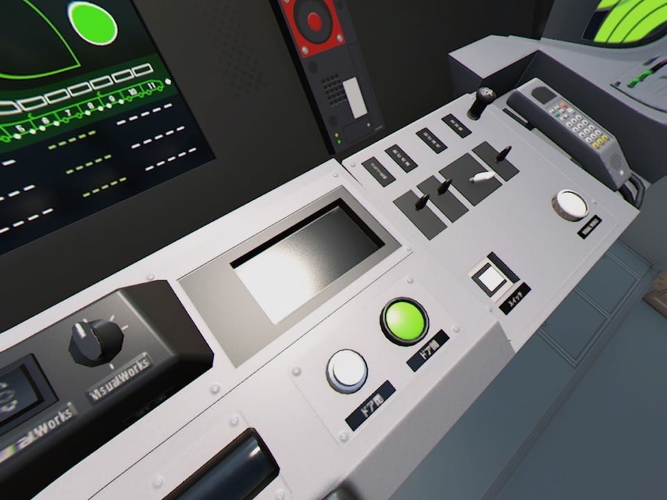 還可以仔細觀察在遊戲中無法操作的 ATS 以及車門開關等部位 image