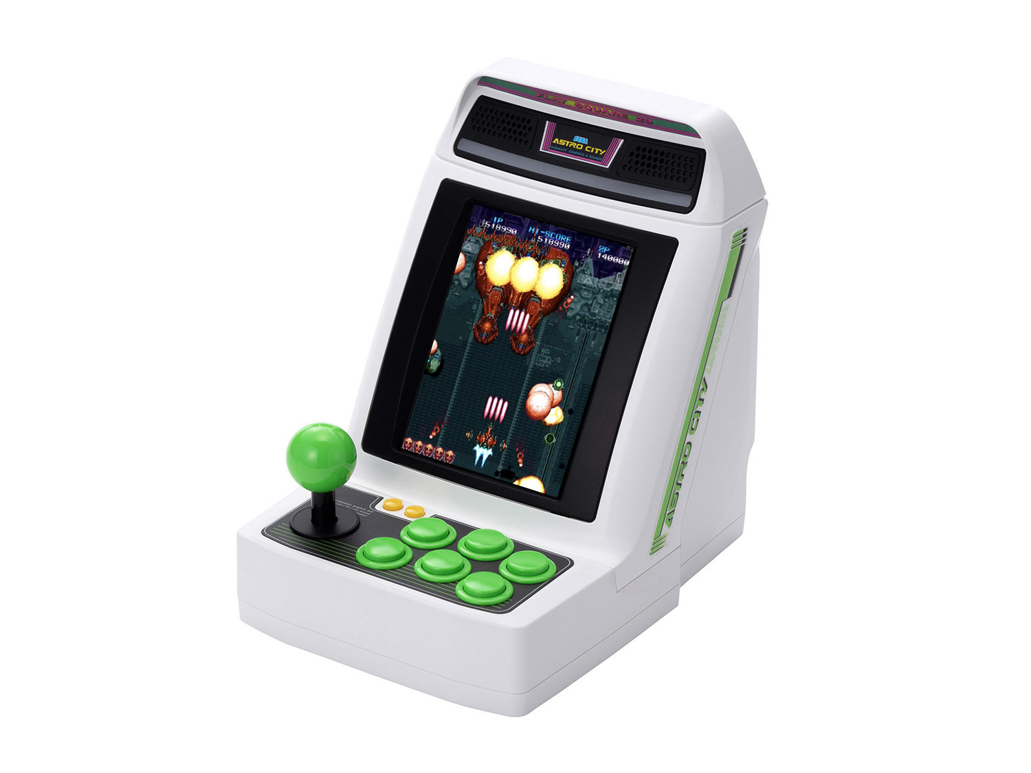 SEGA 迷你機台「Astro City Mini V」明年夏季登場收錄《雷電》等經典