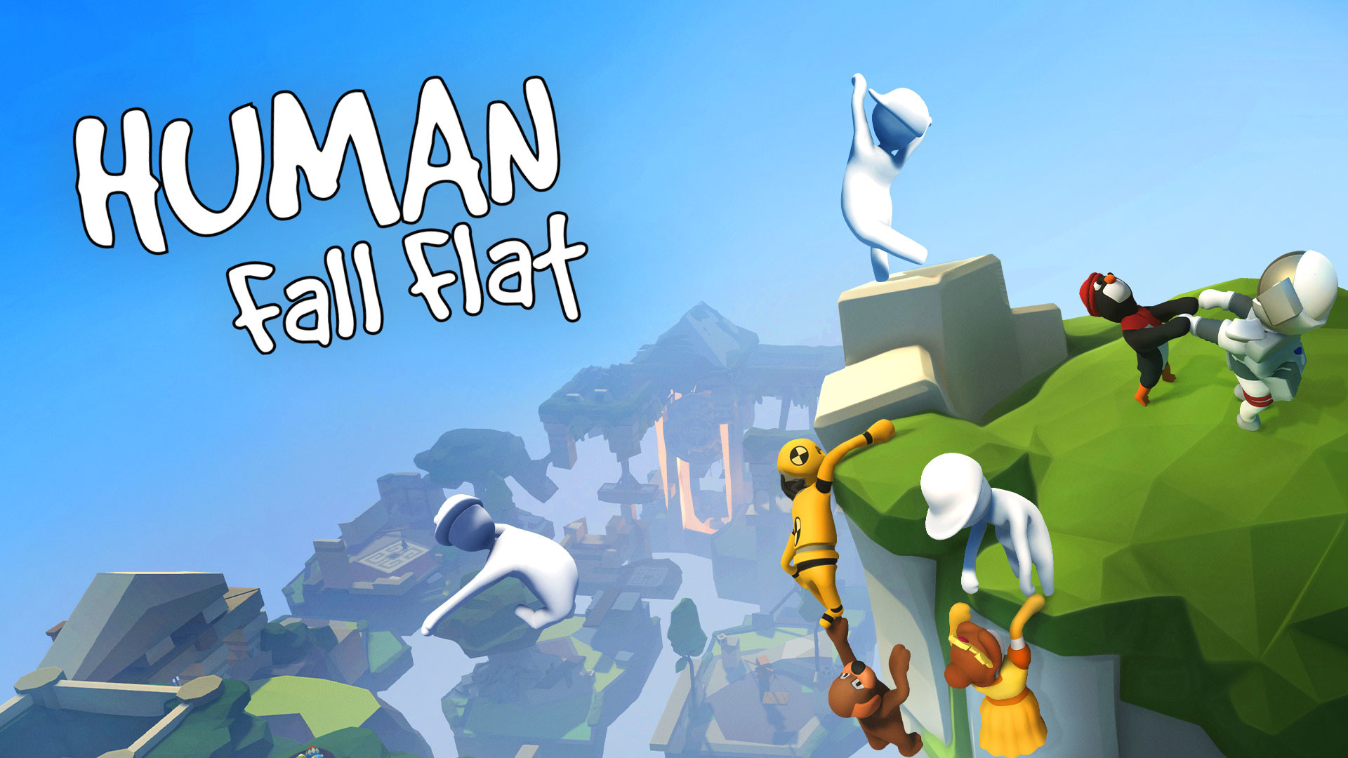 解謎動作遊戲 人類 跌落夢境 Nintendo Switch 中文下載版今日推出 Human Fall Flat 巴哈姆特