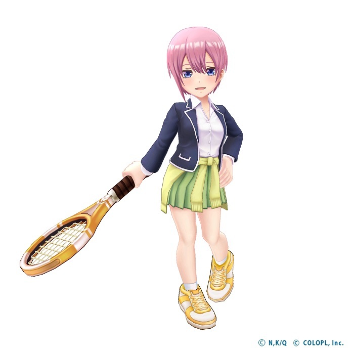 白貓tennis X 五等分的新娘 合作進行中五位女主角於遊戲中亮相 Shironeko Tennis 巴哈姆特