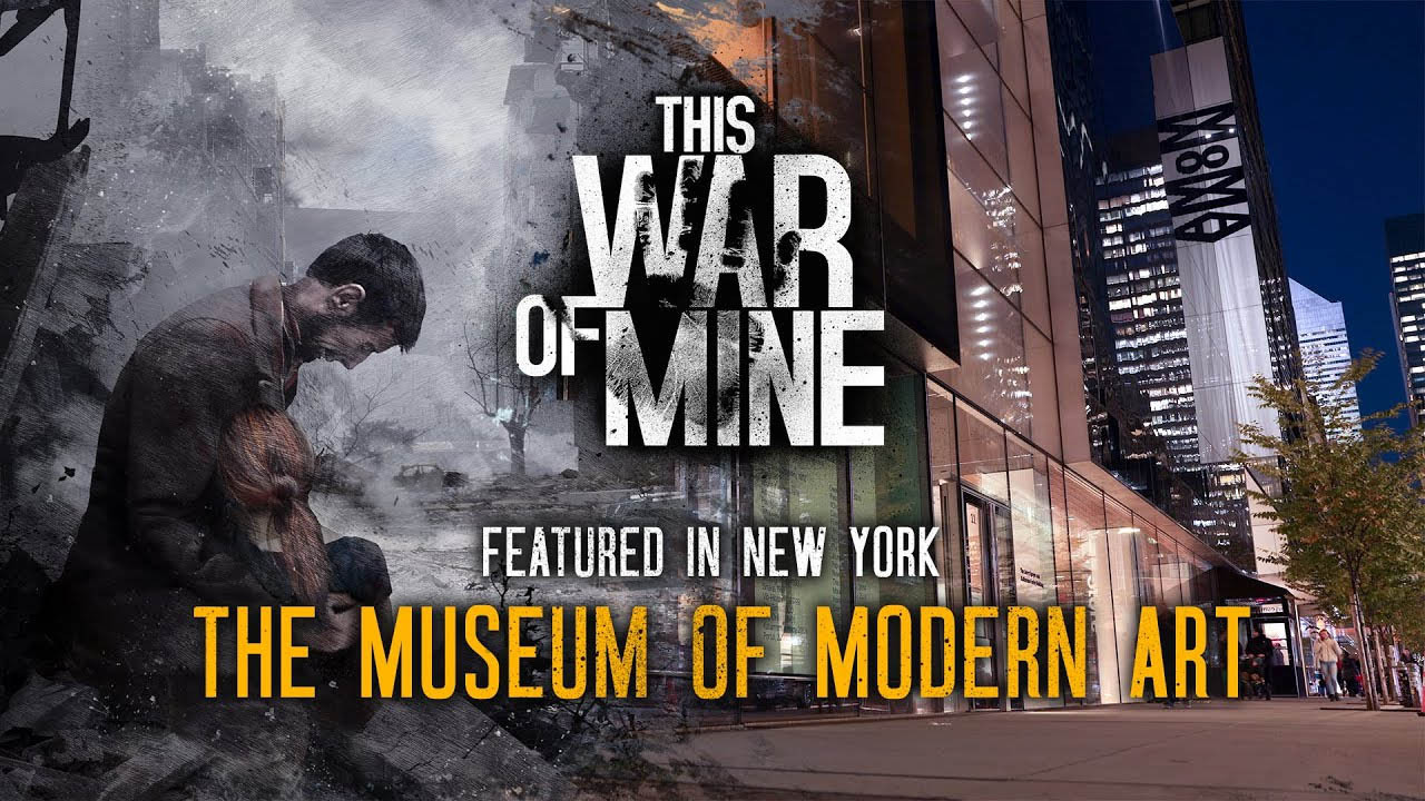 《这是我的战争 This War of Mine》获纽约现代艺术博物馆收藏 目前正于现场展出插图