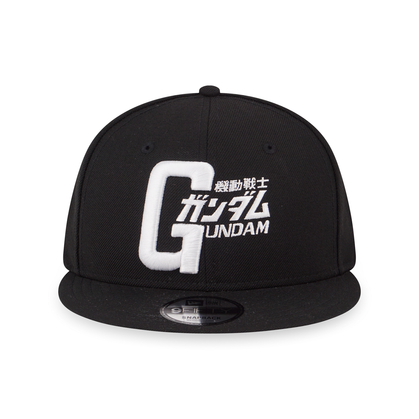 950 鋼彈 LOGO 黑_1,680元 帽沿內為RX-78-2鋼彈,是機動戰士鋼彈的靈魂人物 image
