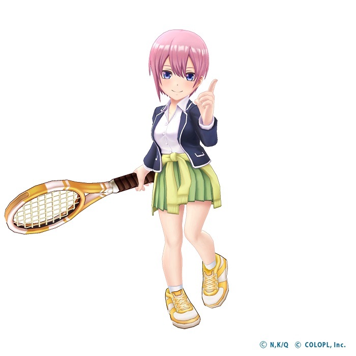 白貓tennis X 五等分的新娘 合作進行中五位女主角於遊戲中亮相 Shironeko Tennis 巴哈姆特