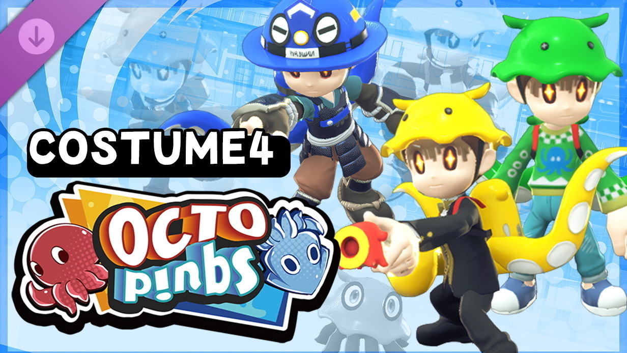 OCTOPinbs adds free DLC 'COSTUME4' featuring 'Face Octopus'