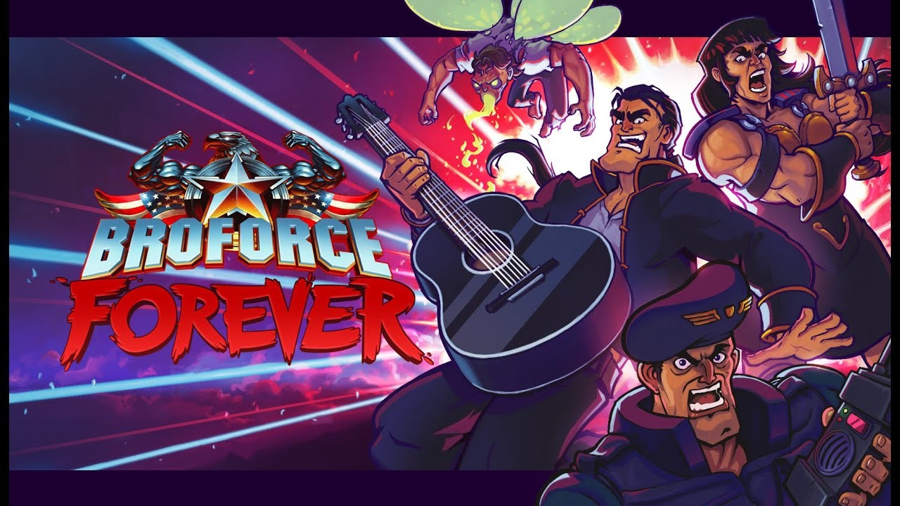 《兄貴之力》免費大型改版「Broforce Forever」上線 推出 6 名新角色及新挑戰難度等《Broforce》 - 巴哈姆特