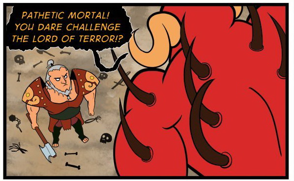 可悲的凡人阿,你竟敢挑戰恐懼之王戴寶樂!!?