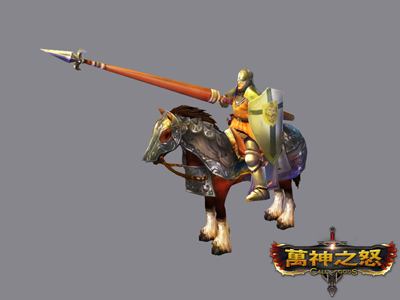 【王族兵種】聖騎士——以聖光為武器,對抗一切邪惡之物。配合戰馬,他們將對敵人造成極強的衝擊力