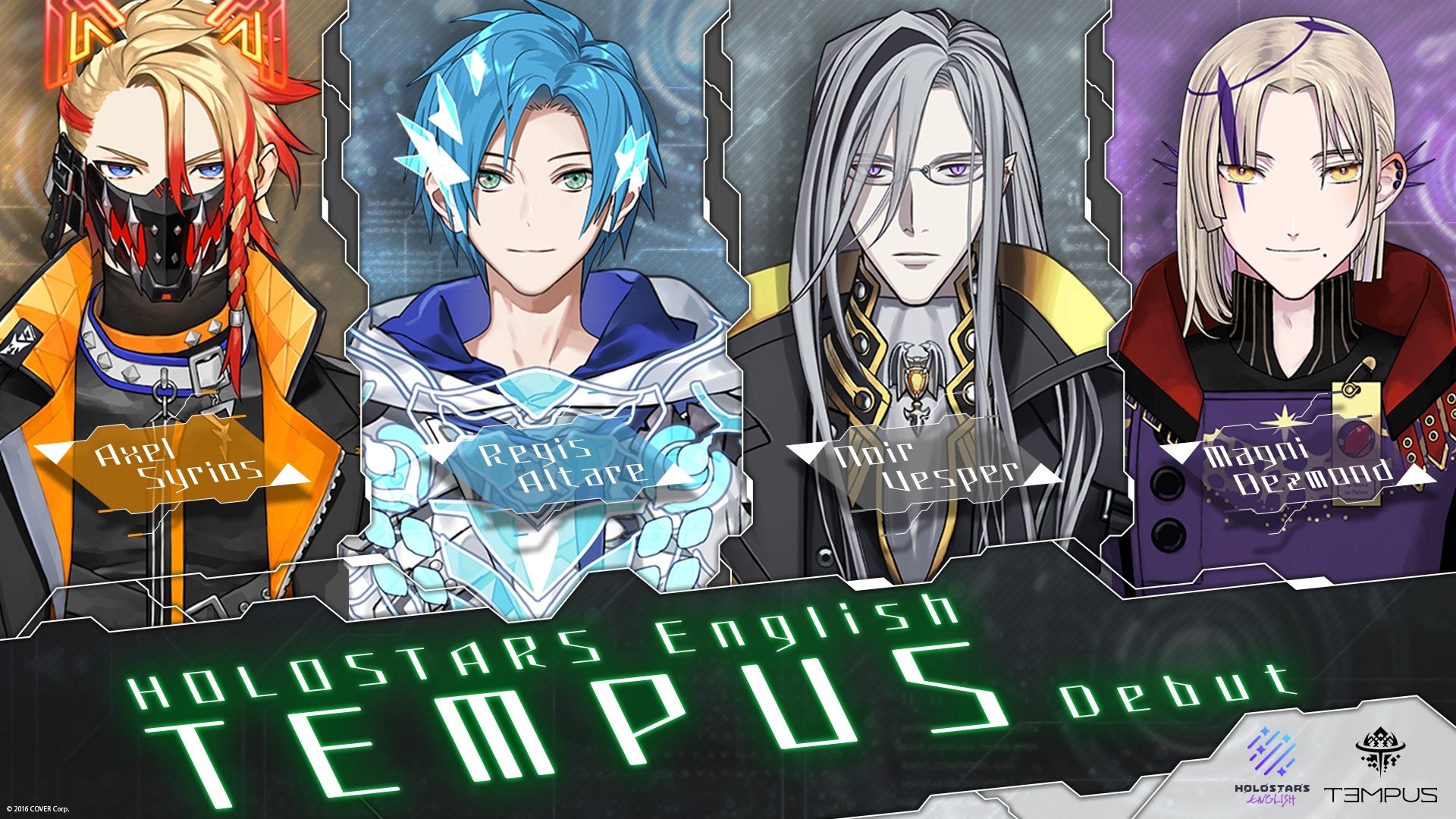 Holostars En 誕生團體 Tempus 宣布出道今起率先於twitter 展開活動 巴哈姆特