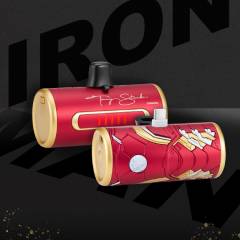 漫威盔甲珍藏版《infoThink訊想科技》鋼鐵人經典紅，無線快充行動電源！