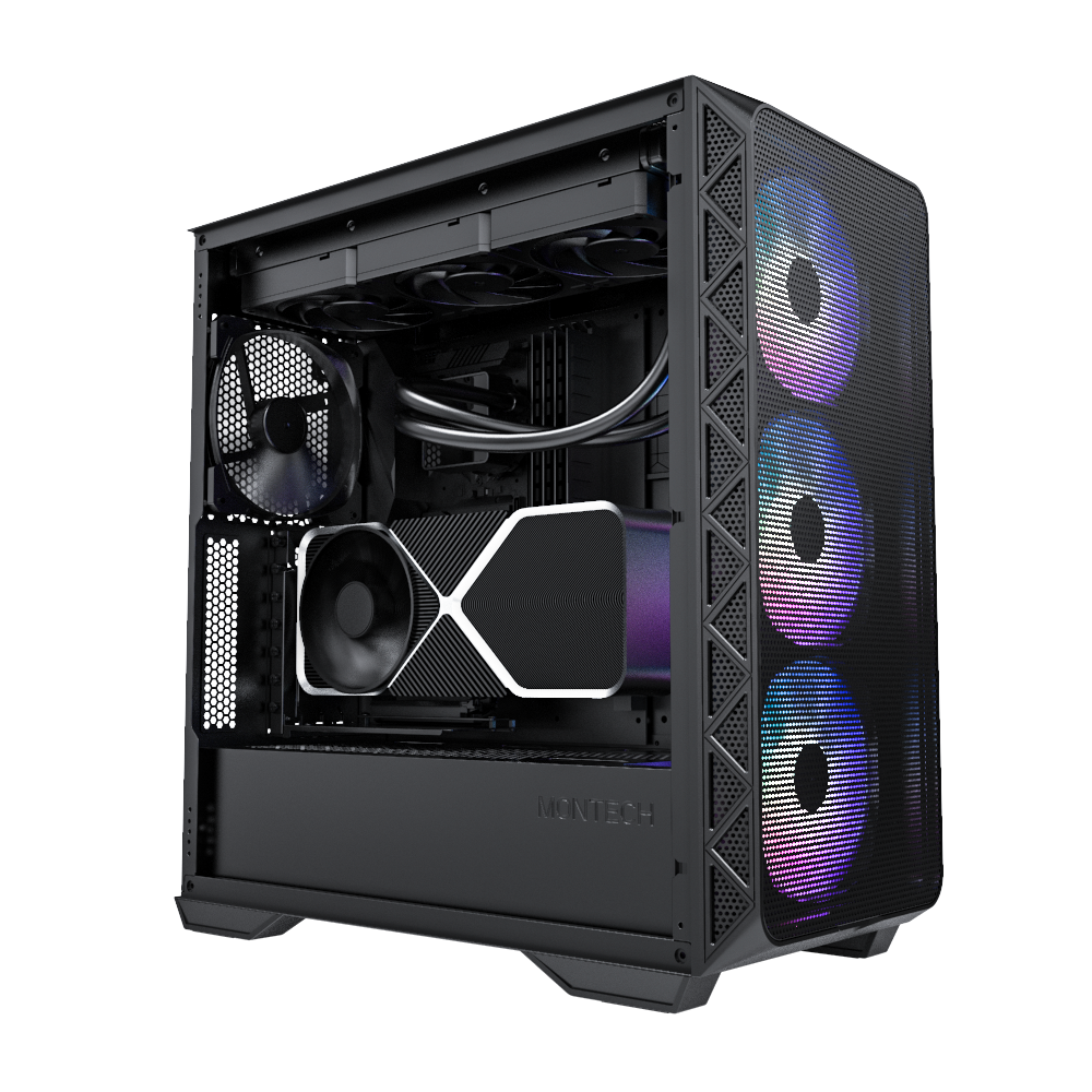 MONTECH 今日發表全新 AIR 903 MAX 及 BASE 兩種版本機殼 強調可提供良好散熱效能 巴哈姆特
