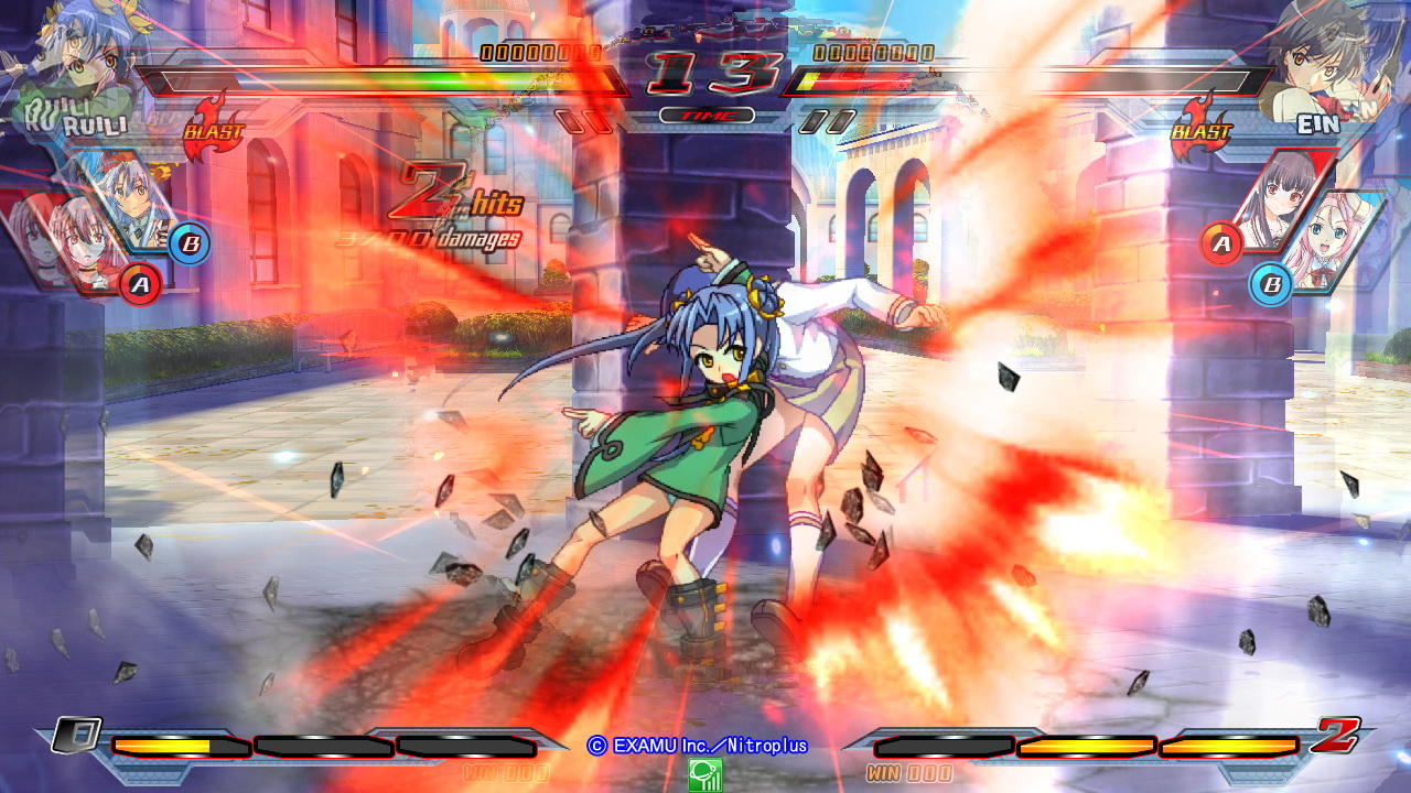 Nitro 旗下女主角集結 新作格鬥 Nitro Blasterz 大型電玩開打 Nitroplus Blasterz Heroines Infinite Duel 巴哈姆特