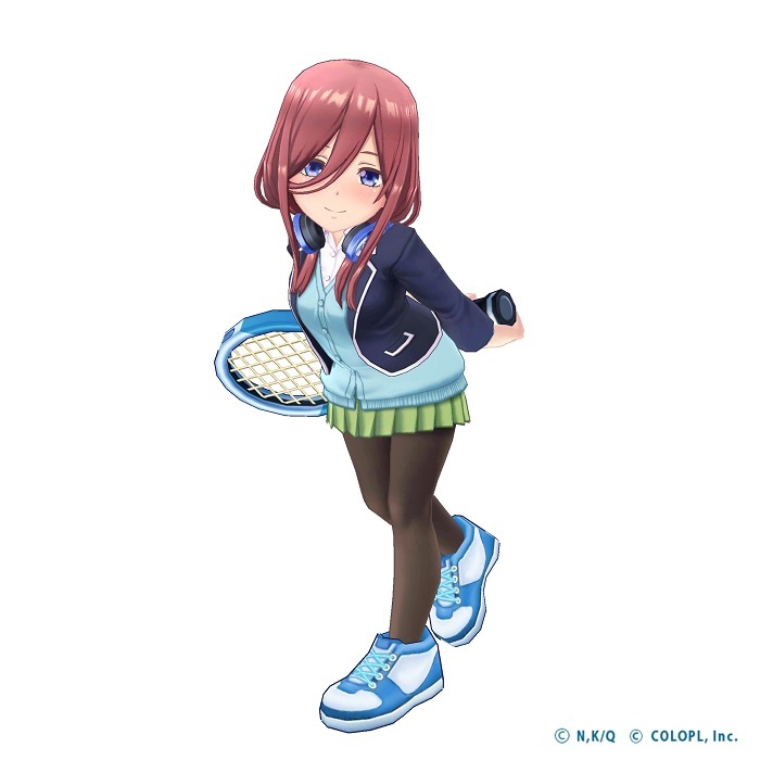 白貓tennis X 五等分的新娘 合作進行中五位女主角於遊戲中亮相 Shironeko Tennis 巴哈姆特