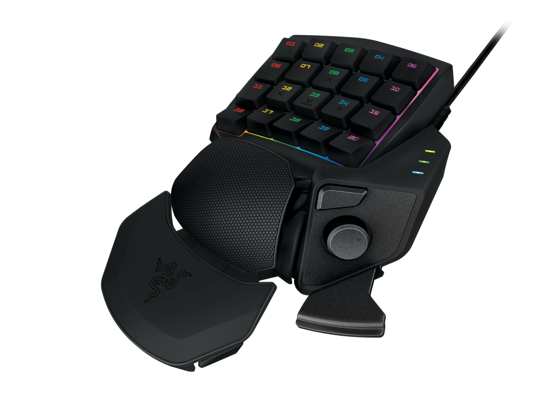 Razer 公開電競小鍵盤 Orbweaver Chroma 資訊 內建 Razer 機械式青軸鍵盤 巴哈姆特