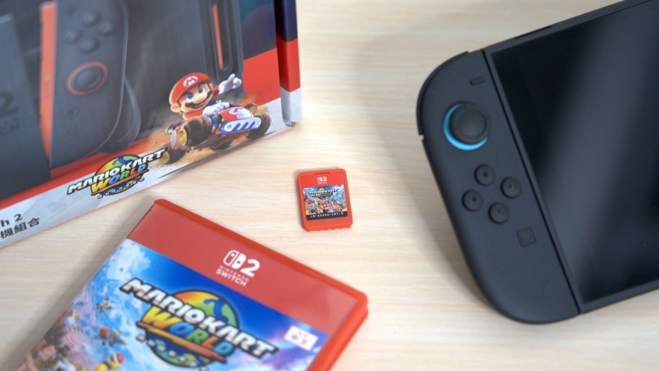 【开箱】台湾版“Nintendo Switch 2 玛利欧赛车世界主机组合”与巴哈商城独家特典