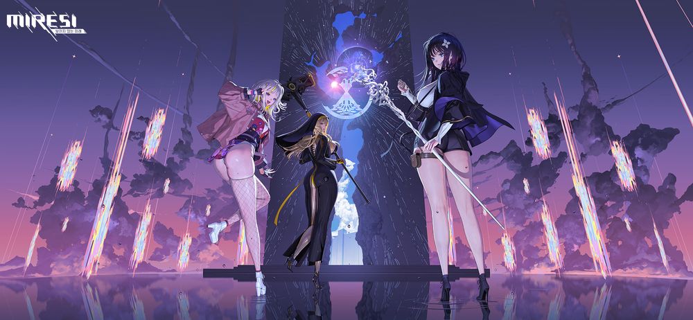 收集型 RPG《Miresi：看不見的未來》釋出主視覺圖 由《勝利女神：妮姬》金亨燮擔任美術總監《MIRESI：Invisble Future ...