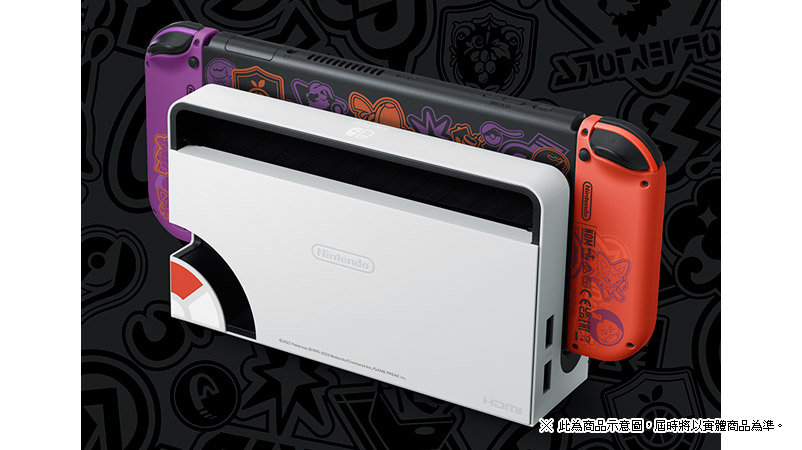 寶可夢朱/ 紫》特仕Nintendo Switch OLED 款式台灣專用機- 巴哈姆特