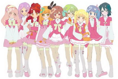 動畫版的 9 位候補生