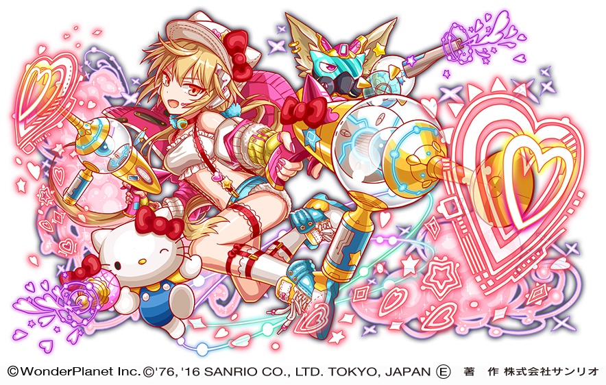 Crash Fever 中文版與 三麗鷗明星角色 之合作將於明日開始 Crash Fever 巴哈姆特