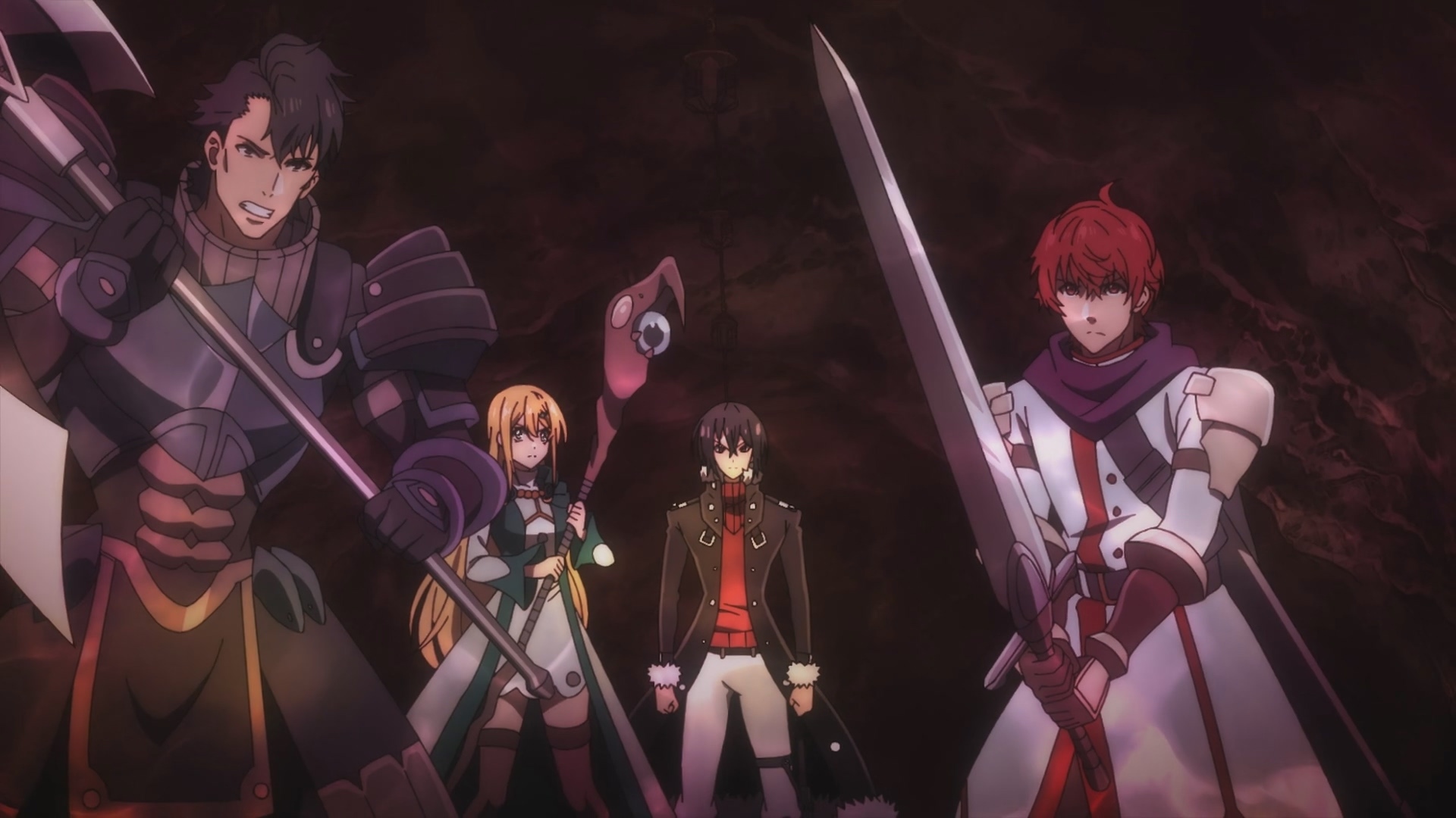 瓦爾達(CV:田島章寛)、達妮雅(CV:本渡楓)、洛伊德(CV:中島良樹),是諾艾爾·修特廉(CV:山下大輝)目前的隊伍,「蒼天之外」的夥伴。 image