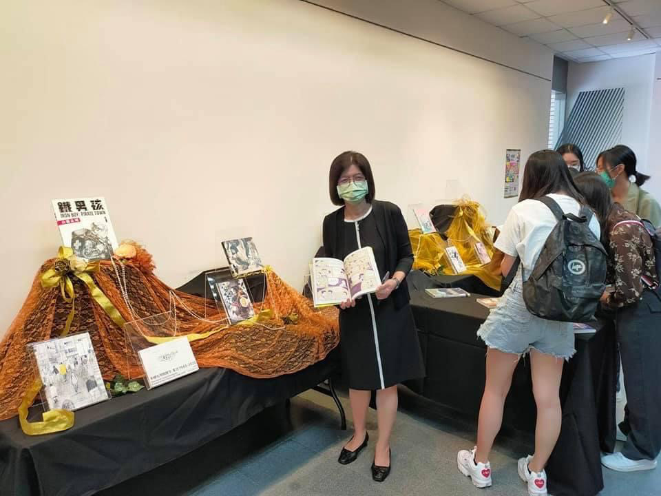 台南應用科技大學57 周年校慶漫畫系舉辦金漫獎校內特展 巴哈姆特