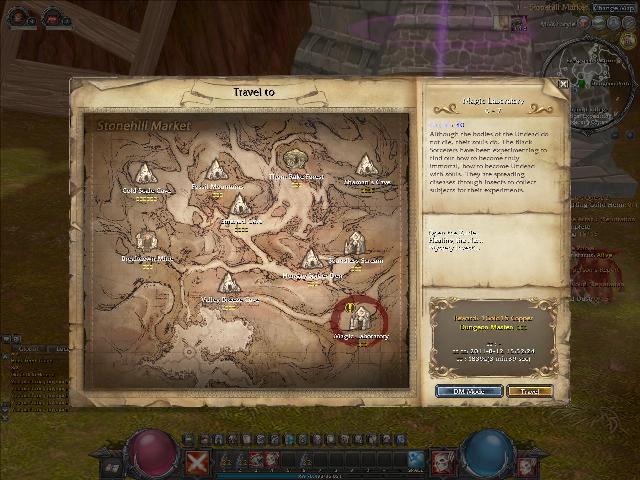 懸空島地圖分佈