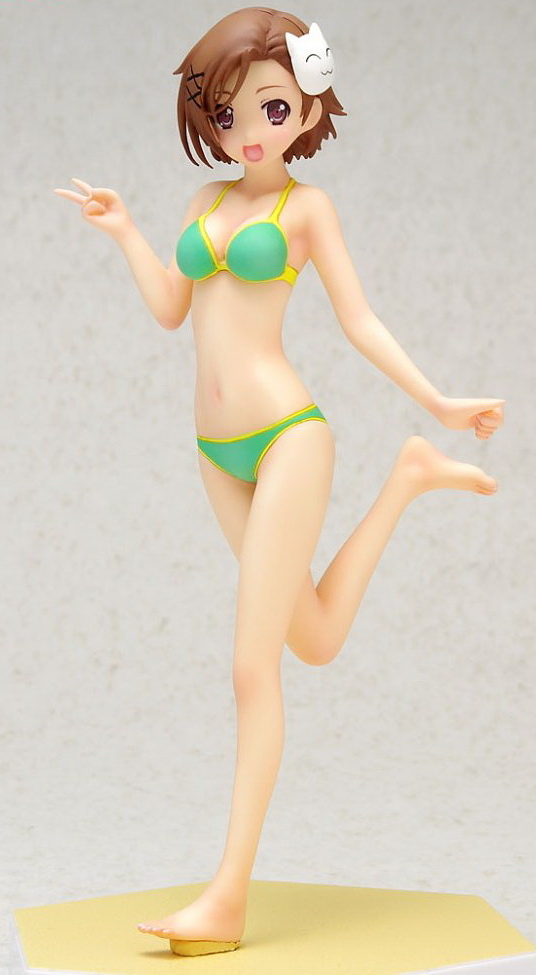 My figure collection. Чиюри Курашима купальник. Anime Beach Figure. Emmy Accel model.