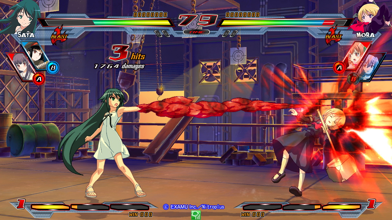 Nitro 旗下女主角集結 新作格鬥 Nitro Blasterz 大型電玩開打 Nitroplus Blasterz Heroines Infinite Duel 巴哈姆特