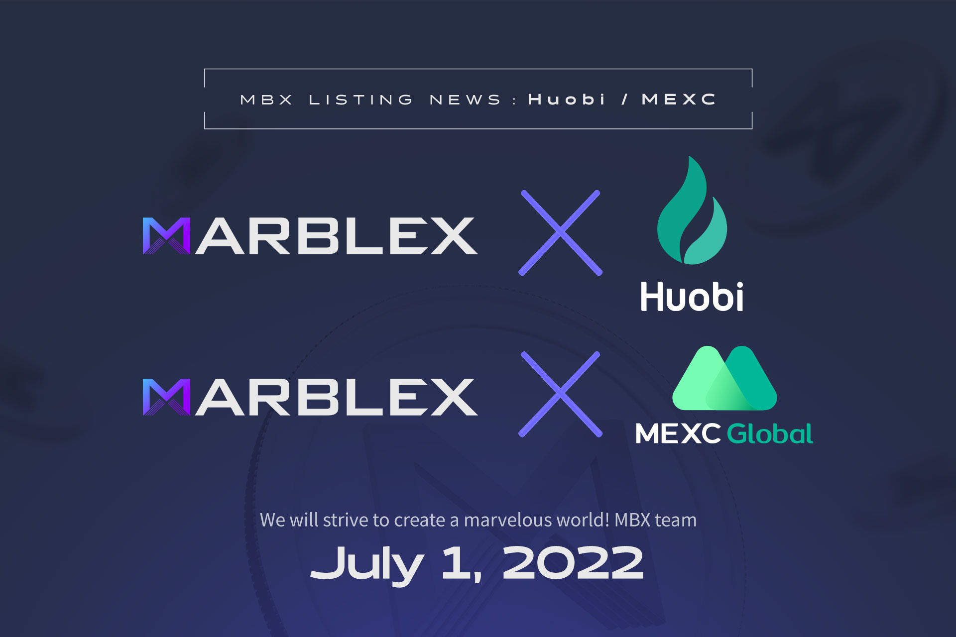 網石專有區塊鏈貨幣「MBX」將正式在虛擬貨幣交易所「火幣」與「MEXC」上架- 巴哈姆特