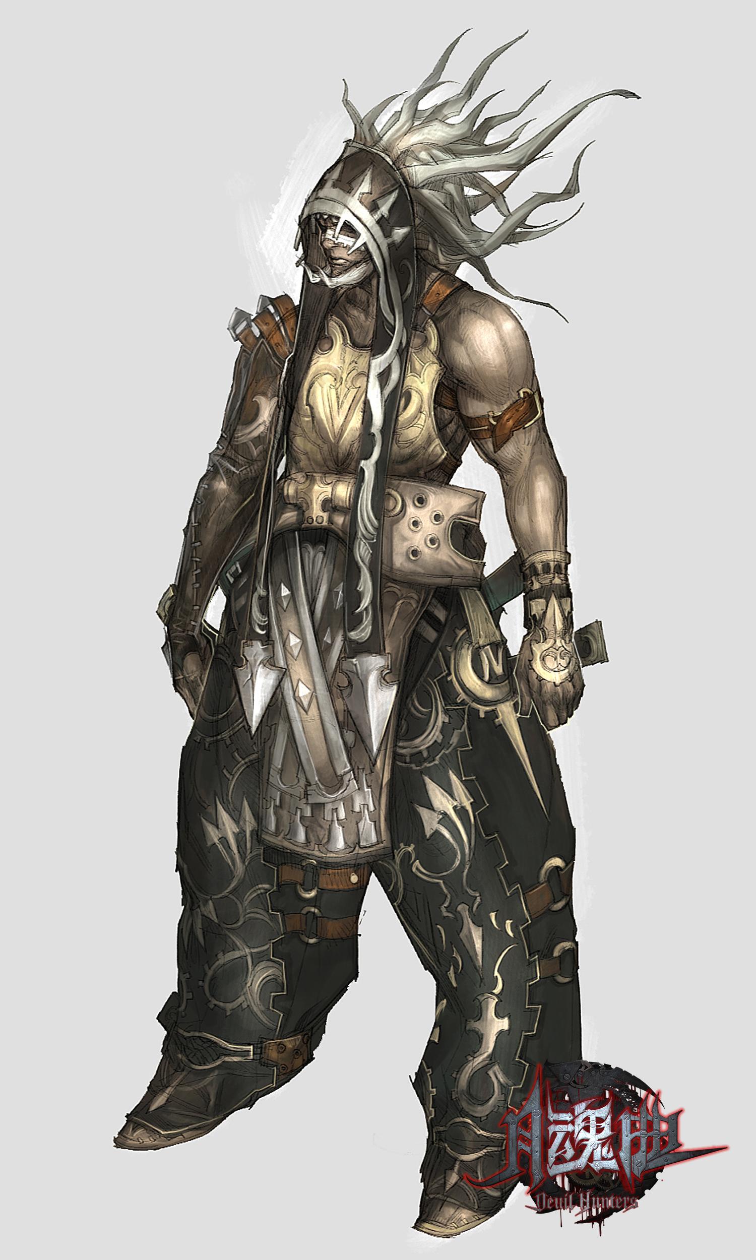 《猎魂》正式更名为《月魂曲》职业角色设定稿首度公开